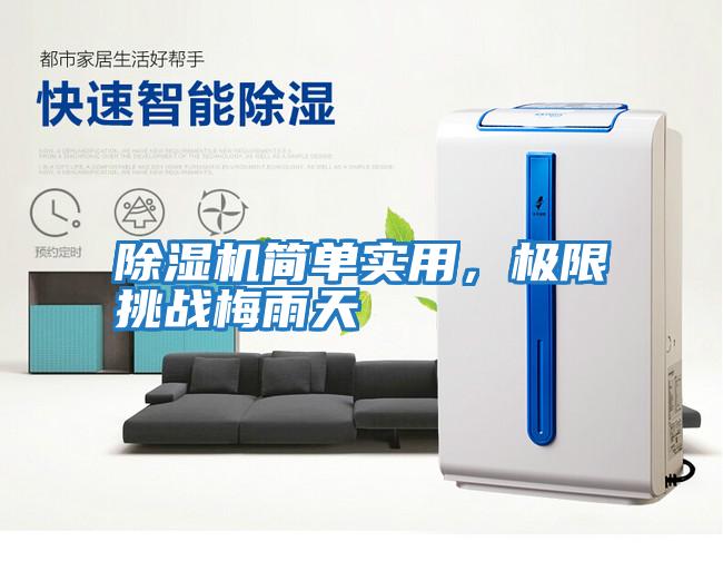 除濕機(jī)簡(jiǎn)單實(shí)用，極限挑戰(zhàn)梅雨天