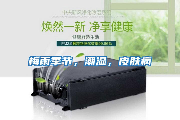 梅雨季節，潮濕，皮膚病