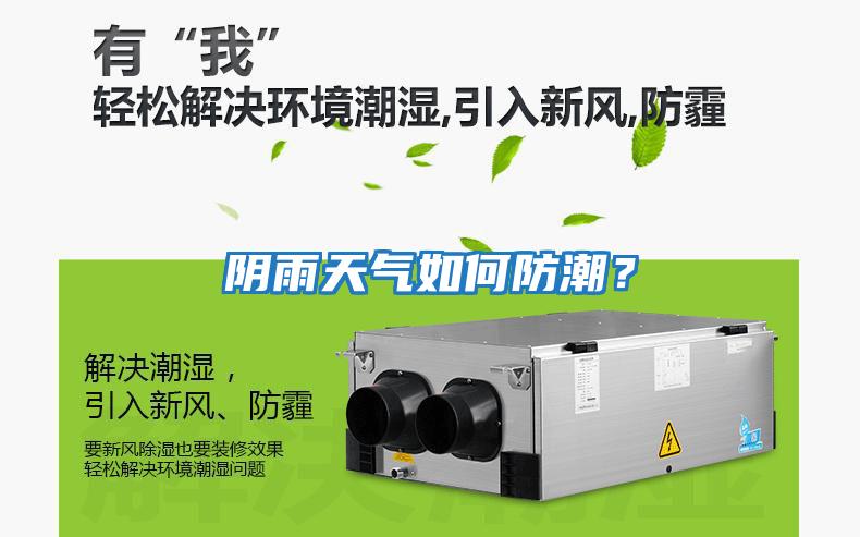 陰雨天氣如何防潮？