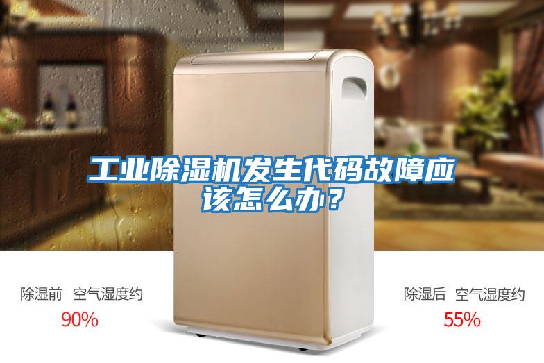 工業除濕機發生代碼故障應該怎么辦？