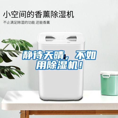 靜待天晴，不如用除濕機！