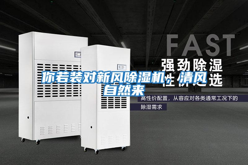 你若裝對(duì)新風(fēng)除濕機(jī)，清風(fēng)自然來(lái)