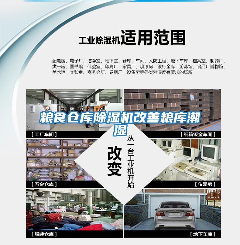 糧食倉庫除濕機(jī)改善糧庫潮濕