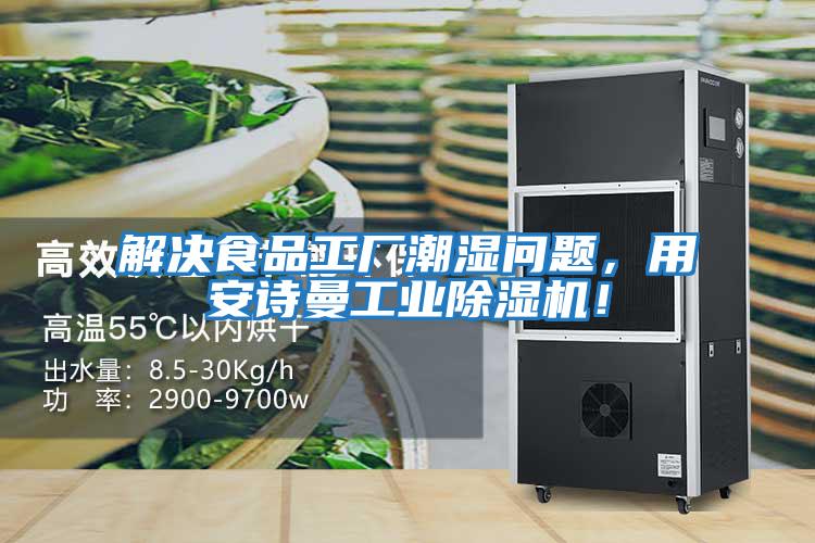 解決食品工廠潮濕問題，用安詩曼工業除濕機！