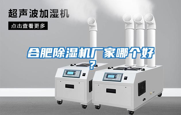 合肥除濕機廠家哪個好？