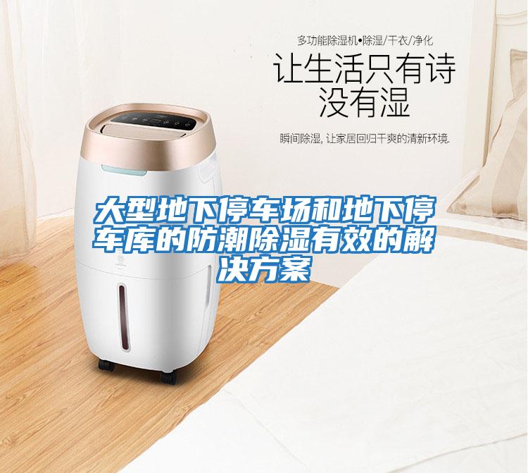 大型地下停車(chē)場(chǎng)和地下停車(chē)庫(kù)的防潮除濕有效的解決方案