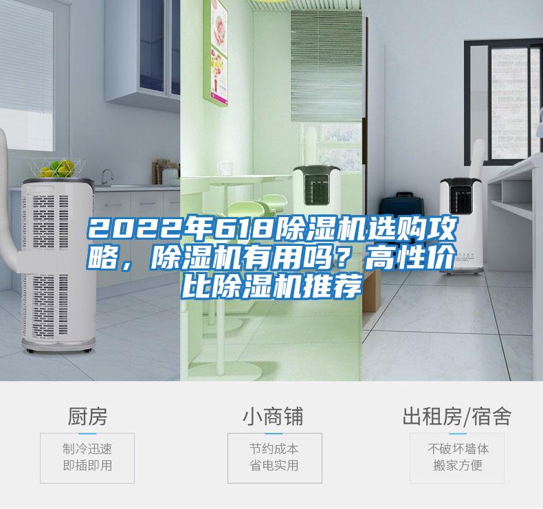 2022年618除濕機選購攻略，除濕機有用嗎？高性價比除濕機推薦