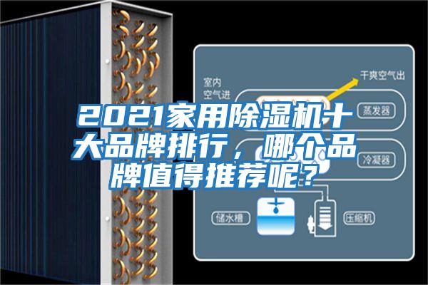 2021家用除濕機十大品牌排行，哪個品牌值得推薦呢？