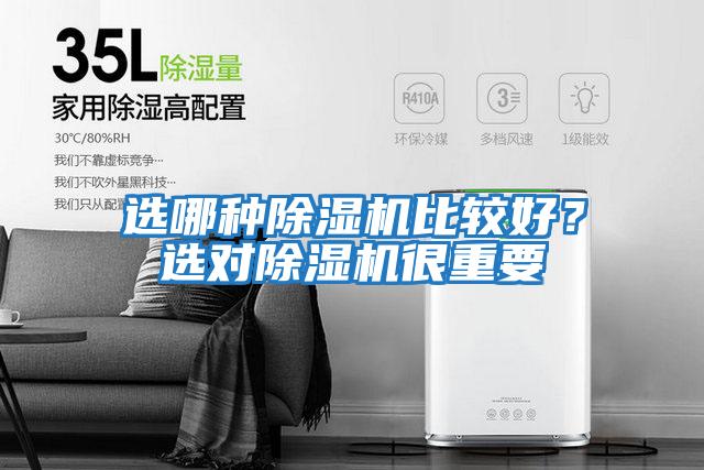 選哪種除濕機比較好？選對除濕機很重要