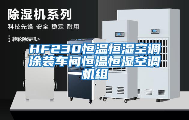 HF230恒溫恒濕空調(diào)涂裝車(chē)間恒溫恒濕空調(diào)機(jī)組