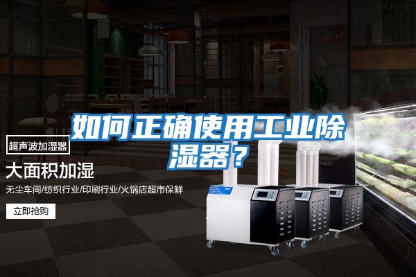 如何正確使用工業(yè)除濕器？