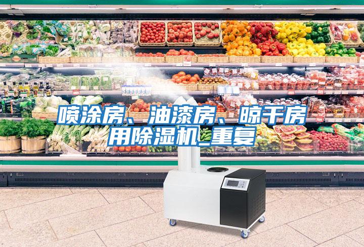 噴涂房、油漆房、晾干房用除濕機_重復