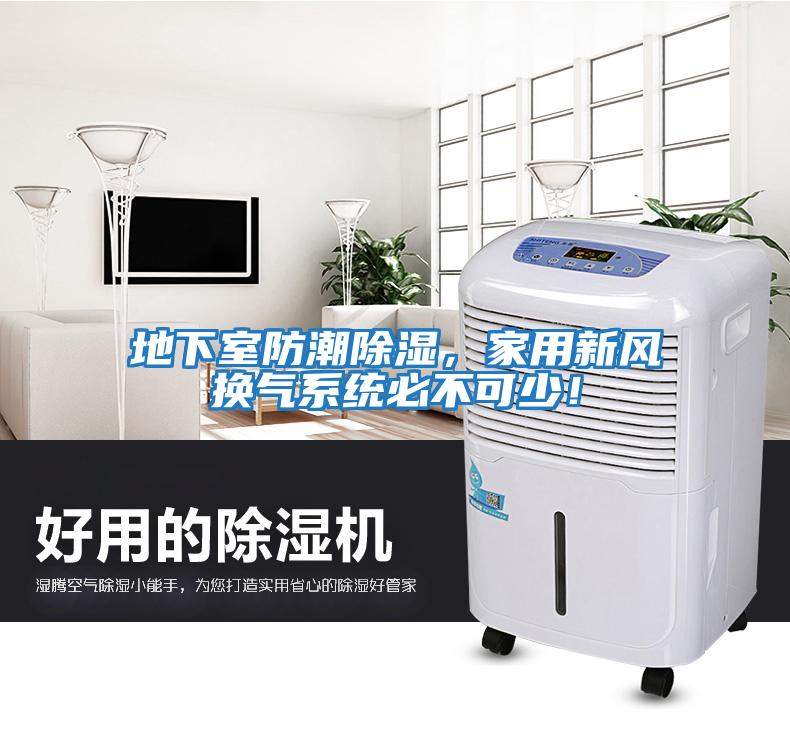 地下室防潮除濕，家用新風(fēng)換氣系統(tǒng)必不可少！