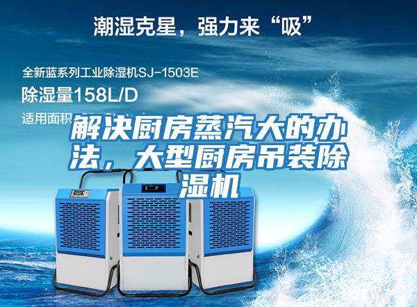 解決廚房蒸汽大的辦法，大型廚房吊裝除濕機