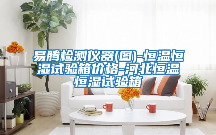 易騰檢測儀器(圖)-恒溫恒濕試驗(yàn)箱價格-河北恒溫恒濕試驗(yàn)箱
