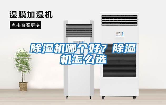 除濕機哪個好？除濕機怎么選