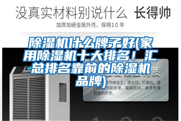 除濕機什么牌子好(家用除濕機十大排名!匯總排名靠前的除濕機品牌)